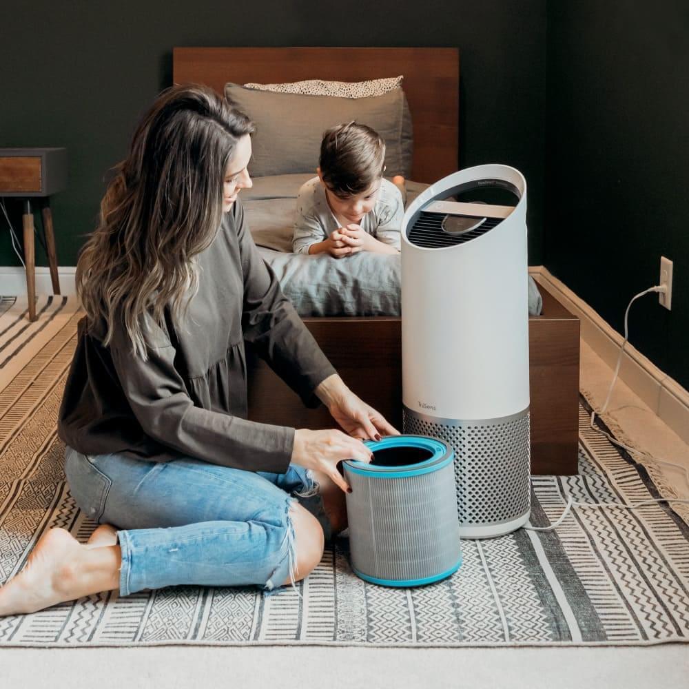 Filtro HEPA para Alergias y Gripe para purificador Leitz TruSens Z-3000 - alergia-acaros.com | Soluciones naturales para la Alergia a los Ácaros del Polvo