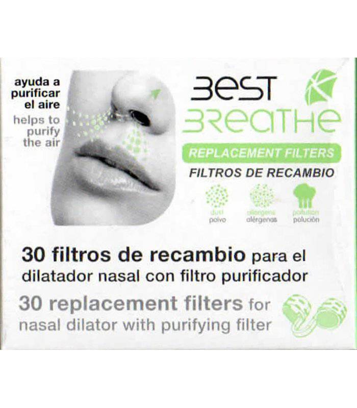 RECAMBIOS BEST BREATHE FILTRO NASAL - EuroAllergy