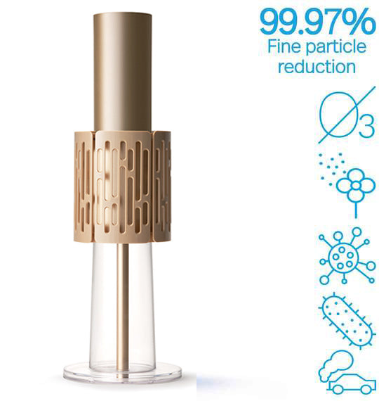 PURIFICADOR IONIZADOR DE AIRE LIGHTAIR EVOLUTION - alergia-acaros.com | Soluciones naturales para la Alergia a los Ácaros del Polvo
