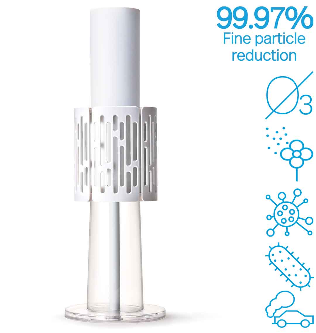 Purificador Ionizador de aire Lightair Evolution Blanco